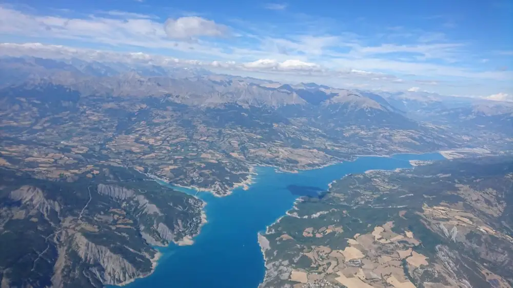 Grand vol parapente 2h altitude Serre-Ponçon